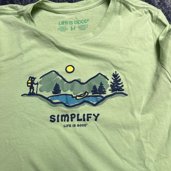 Medium women’s life is good t. - Picture 1 of 2